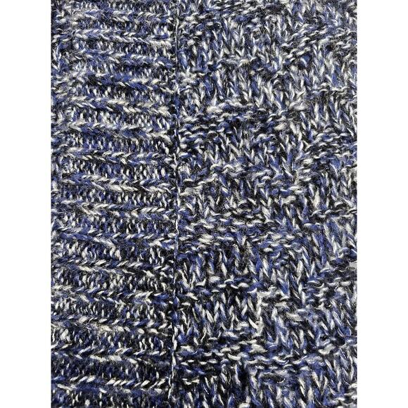 Chicos Women’s Sleeveless Open Knit Long Cardigan Sweater Size 2 Large Blue - Picture 5 of 10